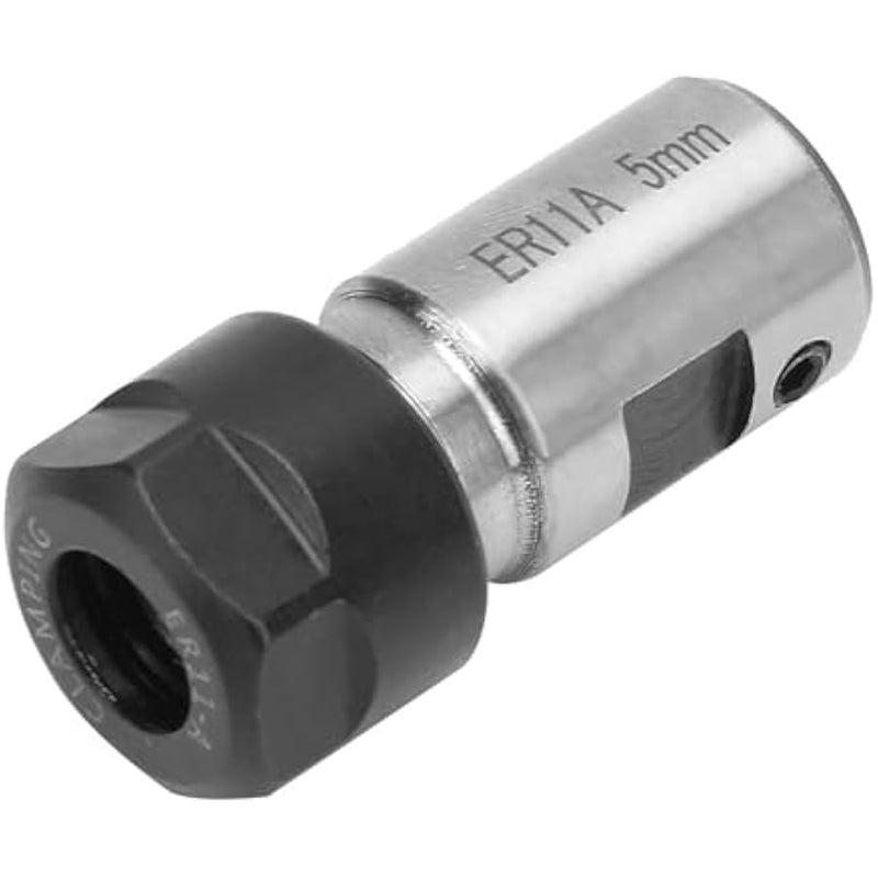 Versatile Motor Shaft Holder Extension Rod - for Boring, Milling, and CNC - 7PCS ER11 5mm Spring Collet Set - Image 2